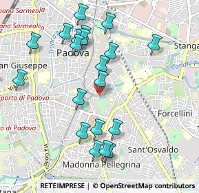 Mappa Via Orto Botanico, 35123 Padova PD, Italia (1.029)