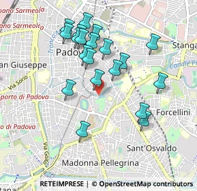 Mappa Via Orto Botanico, 35123 Padova PD, Italia (0.8915)