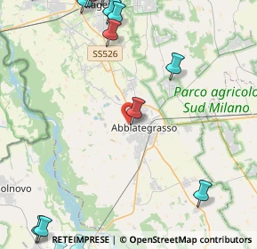 Mappa Via Piemonte, 20081 Abbiategrasso MI, Italia (7.2435)