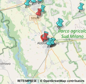 Mappa Via Piemonte, 20081 Abbiategrasso MI, Italia (5.1025)