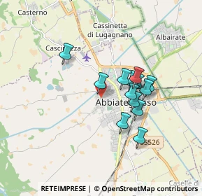 Mappa Via Piemonte, 20081 Abbiategrasso MI, Italia (1.37077)