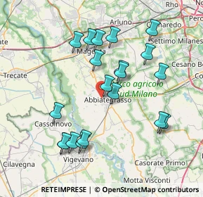 Mappa Via Piemonte, 20081 Abbiategrasso MI, Italia (7.4925)