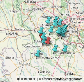 Mappa Via Piemonte, 20081 Abbiategrasso MI, Italia (10.668)