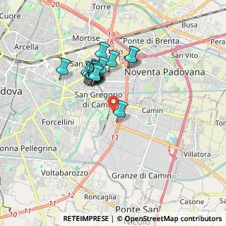 Mappa Via Venezuela, 35127 Padova PD, Italia (1.46389)