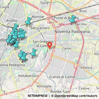 Mappa Via Venezuela, 35127 Padova PD, Italia (3.0095)