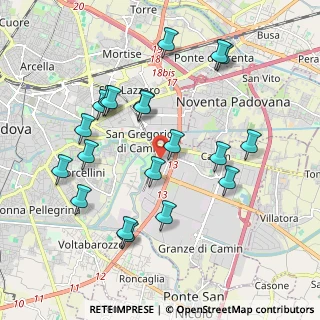 Mappa Via Venezuela, 35127 Padova PD, Italia (2.0115)