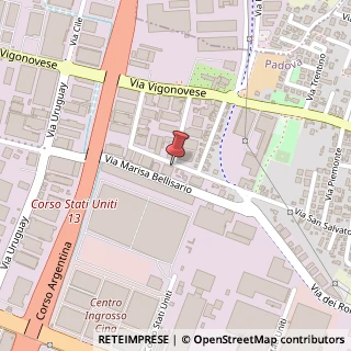 Mappa Via dell'Artigianato, 22, 35127 Padova, Padova (Veneto)