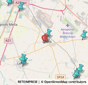 Mappa Via Combattenti, 25016 Ghedi BS, Italia (7.08)