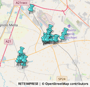 Mappa Via Combattenti, 25016 Ghedi BS, Italia (2.7245)