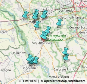 Mappa Via Bellini, 20081 Abbiategrasso MI, Italia (7.36647)