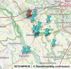 Mappa Via Bellini, 20081 Abbiategrasso MI, Italia (5.53188)