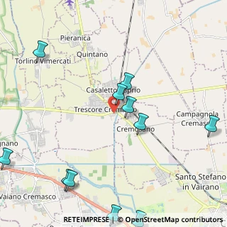 Mappa Via Don Primo Mazzolari, 26017 Trescore Cremasco CR, Italia (2.9175)