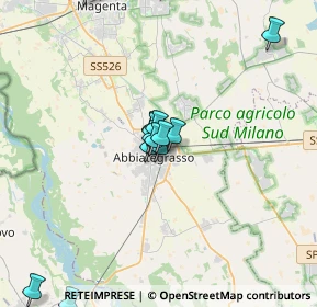 Mappa Via Motta, 20081 Abbiategrasso MI, Italia (3.65267)