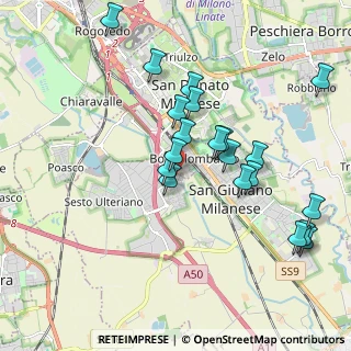 Mappa Via Mantova, 20098 San Giuliano Milanese MI, Italia (1.931)