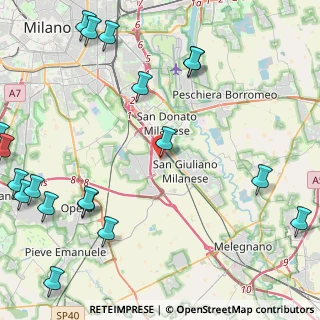 Mappa Via Mantova, 20098 San Giuliano Milanese MI, Italia (6.42947)