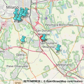 Mappa Via Mantova, 20098 San Giuliano Milanese MI, Italia (5.56273)