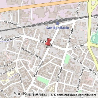 Mappa Corso Venezia, 108, 37047 San Bonifacio, Verona (Veneto)