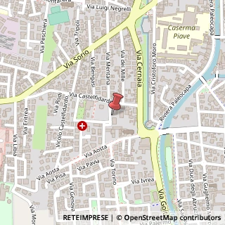 Mappa Via Cremona, 3, 35142 Padova, Padova (Veneto)
