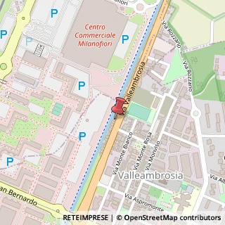 Mappa Via Valleambrosia, 34, 20089 Rozzano, Milano (Lombardia)