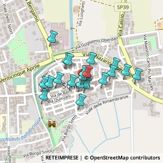Mappa Piazza Giuseppe Garibaldi, 26029 Soncino CR, Italia (0.166)