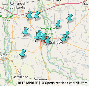 Mappa Piazza Pieve, 26029 Soncino CR, Italia (6.13083)