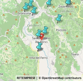 Mappa Via Roma, 36040 San Germano dei Berici VI, Italia (2.27545)
