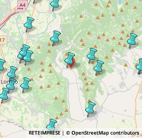 Mappa Via Roma, 36040 San Germano dei Berici VI, Italia (5.839)