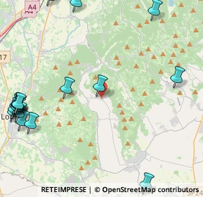 Mappa Via Roma, 36040 San Germano dei Berici VI, Italia (6.5005)