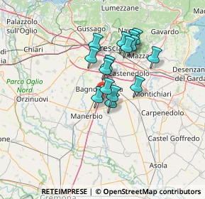 Mappa Via Trento, 25024 Porzano BS, Italia (10.07533)