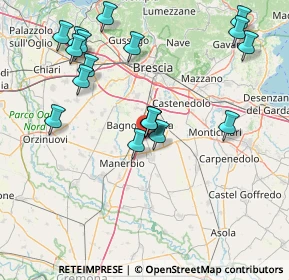 Mappa Via Trento, 25024 Porzano BS, Italia (16.71333)