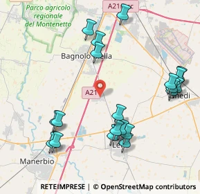 Mappa Via Adamello, 25024 Porzano BS, Italia (4.6535)