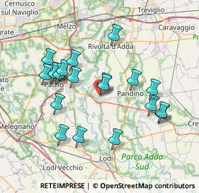 Mappa 26016 Spino d'Adda CR, Italia (7.154)