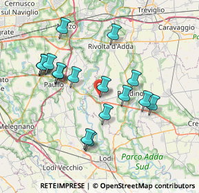 Mappa 26016 Spino d'Adda CR, Italia (7.22706)