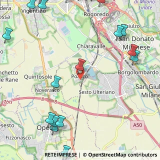 Mappa Via Unica Poasco, 20097 San Donato Milanese MI, Italia (3.473)