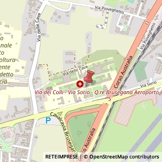 Mappa Via dei Colli, 6, 35143 Padova, Padova (Veneto)