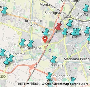 Mappa Via dei Colli, 35141 Padova PD, Italia (2.984)
