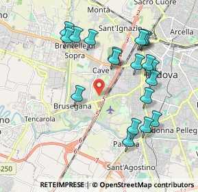 Mappa Via dei Colli, 35141 Padova PD, Italia (1.99579)