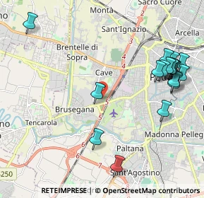 Mappa Via dei Colli, 35141 Padova PD, Italia (2.52056)