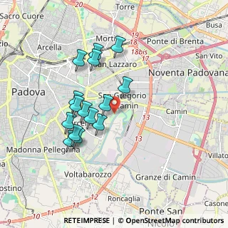 Mappa Via Adelaide Ristori, 35128 Padova PD, Italia (1.60267)