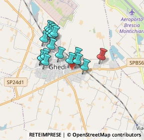 Mappa Via Deledda Grazia, 25016 Ghedi BS, Italia (1.45778)