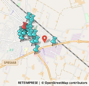 Mappa Via Deledda Grazia, 25016 Ghedi BS, Italia (0.853)