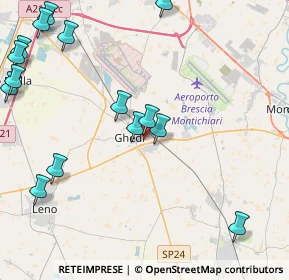 Mappa Via Deledda Grazia, 25016 Ghedi BS, Italia (6.2035)