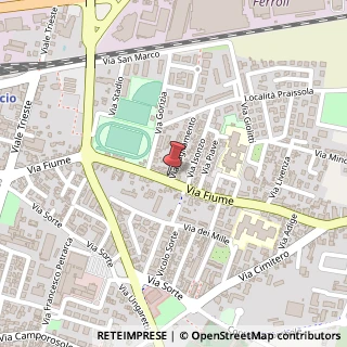 Mappa Via Fiume, 28, 37047 San Bonifacio, Verona (Veneto)