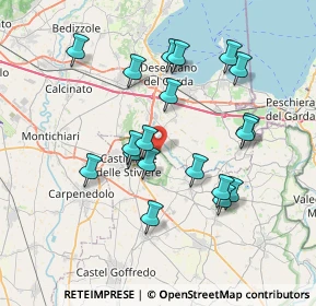 Mappa Via del Falcone, 46043 Castiglione delle Stiviere MN, Italia (6.97105)