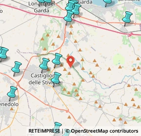 Mappa Via del Falcone, 46043 Castiglione delle Stiviere MN, Italia (6.245)