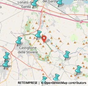 Mappa Via del Falcone, 46043 Castiglione delle Stiviere MN, Italia (6.62917)