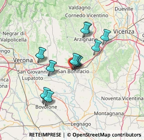 Mappa Via Fratelli Bandiera, 37047 San Bonifacio VR, Italia (11.72938)