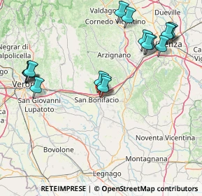 Mappa Via Mincio, 37047 San Bonifacio VR, Italia (18.63529)