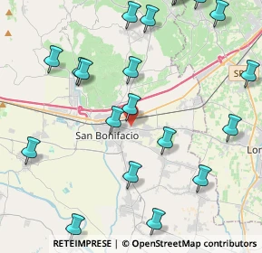 Mappa Via Mincio, 37047 San Bonifacio VR, Italia (5.2785)