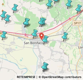 Mappa Via Mincio, 37047 San Bonifacio VR, Italia (5.6485)